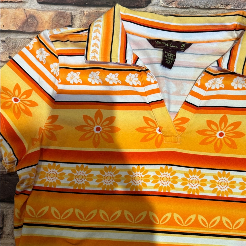 Tommy Bahama 18 Golf Polo Size S - Picture 3 of 4